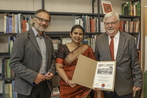 Embassy of India and the Municipality of Bled inaugurated the India Corner at Library of Bled Intergenerational Centre on 20 September 2022